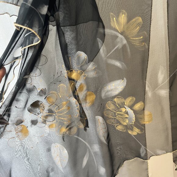 Vintage Sheer Over dress wrap - Picture 8 of 10